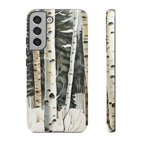 Winter Aspen Trunks - Impact Resistant Phone Case